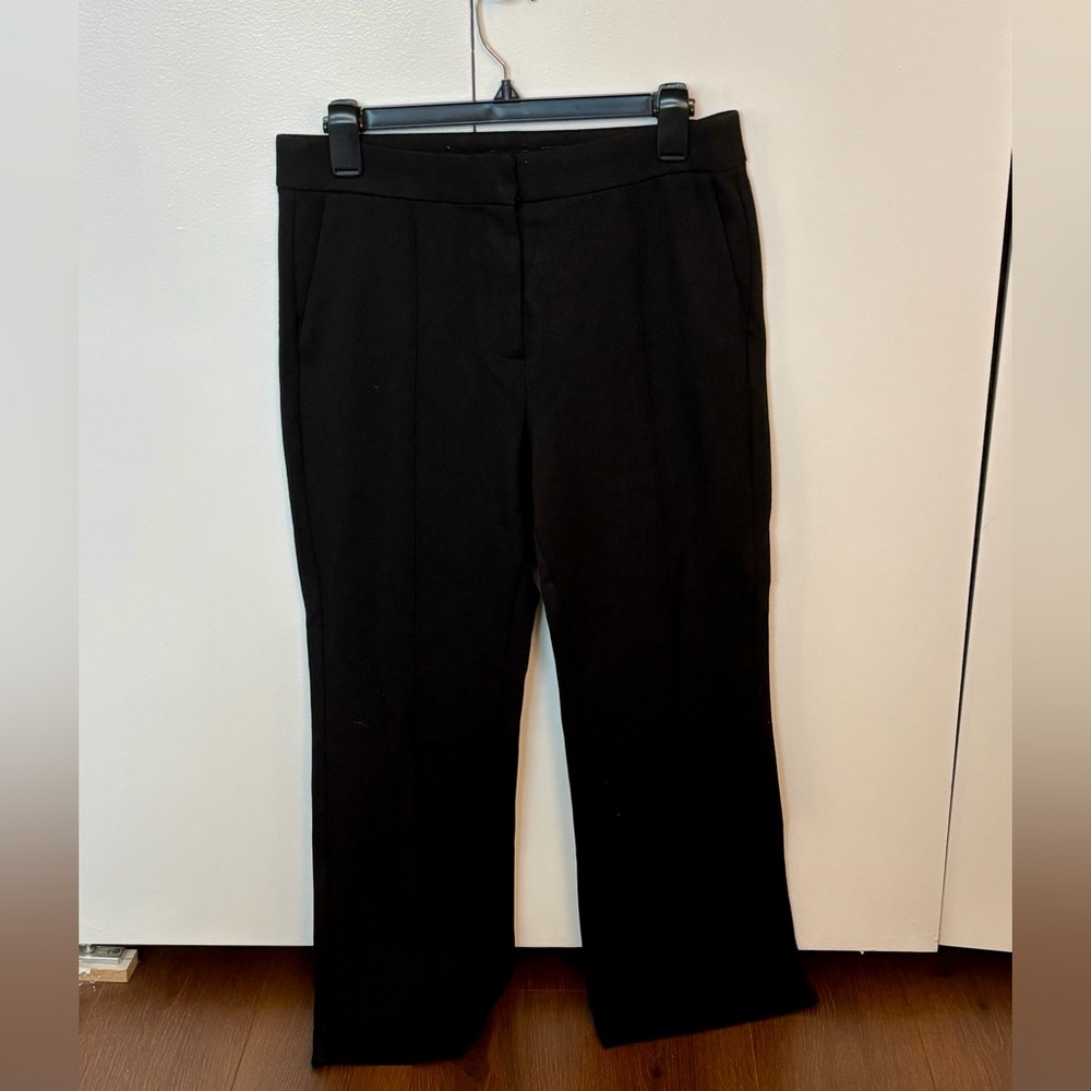 J. Crew Mario Bellucci Ponte Pants Fabric Black Pants